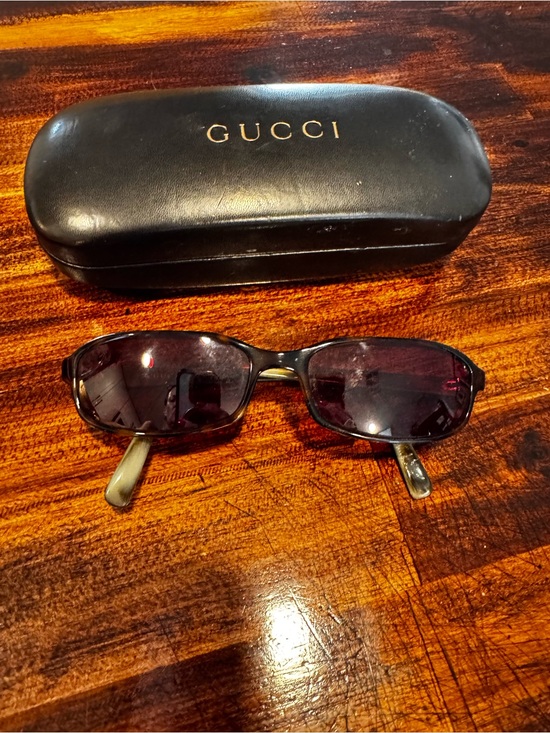 Authentic Gucci Glasses Frames w/ Prescription Lenses + case main image 6